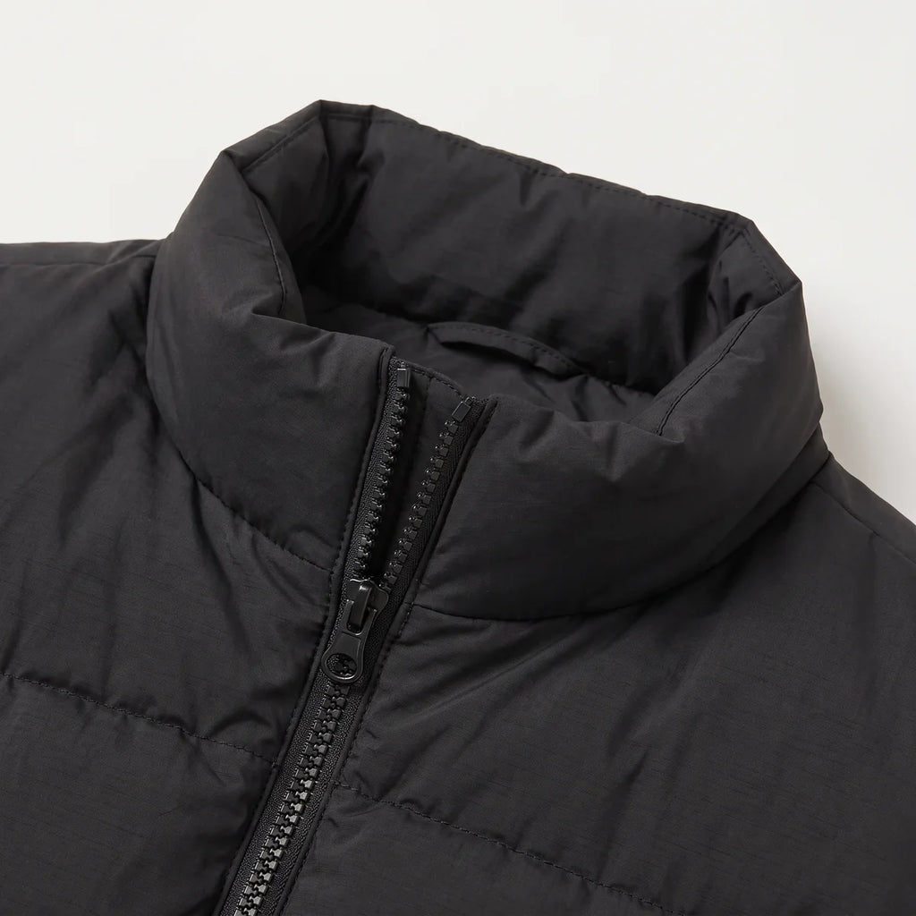 Men's Quilted Puffer Vest – Stand Collar Zip-Up Winter Vest | Nero & Luya