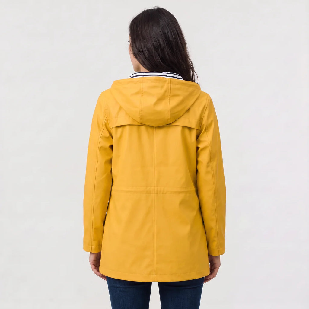Women's Waterproof Rain Jacket – Lightweight Hooded Raincoat | Nero & Luya