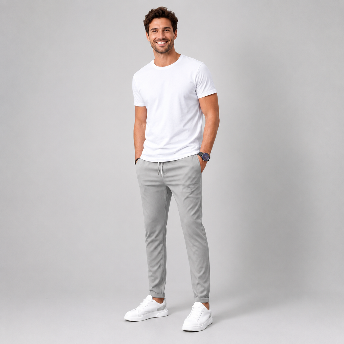 Pants in Grey