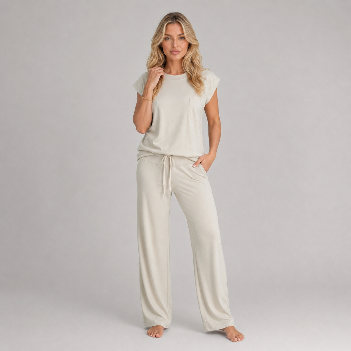 Lounge Set in Apricot