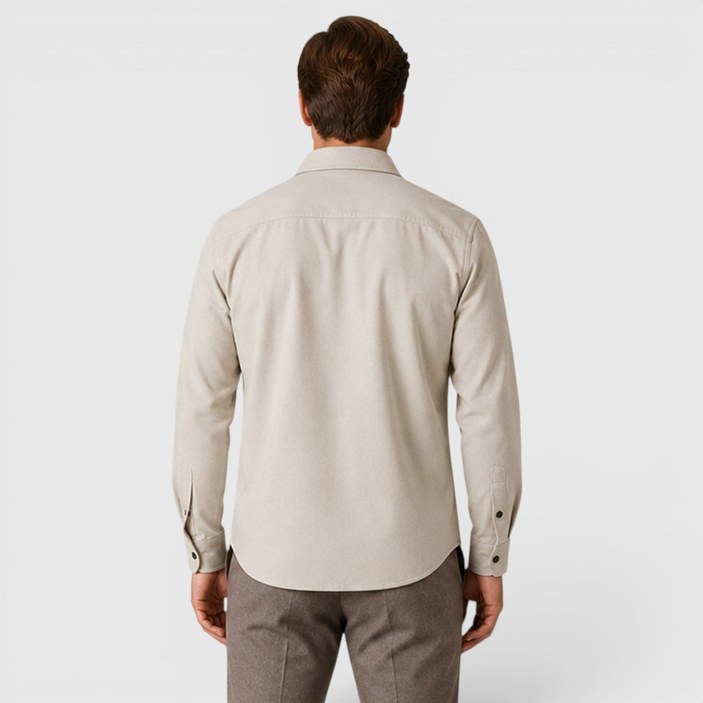 Overshirt in Apricot