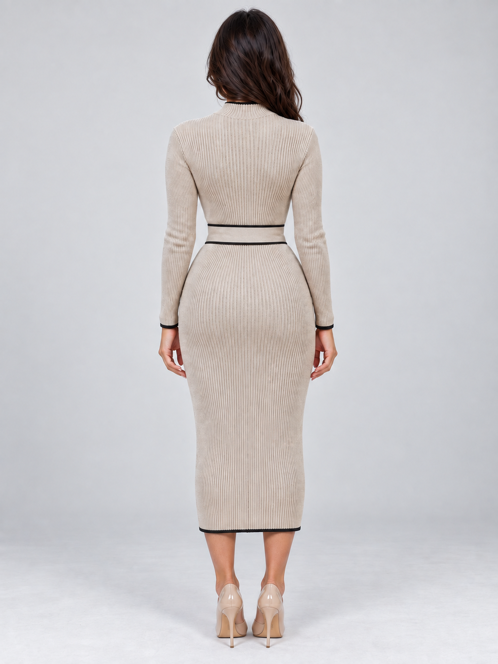 Dress in Apricot