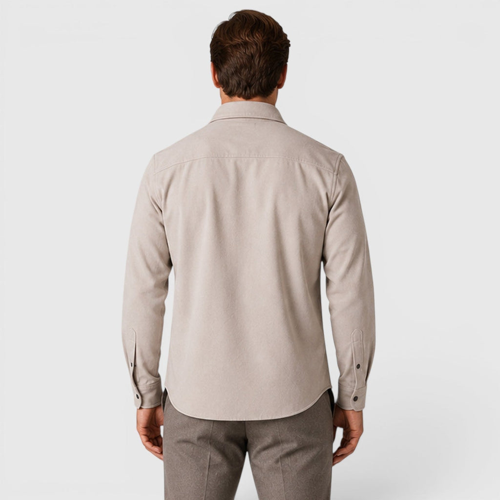 Overshirt in Apricot