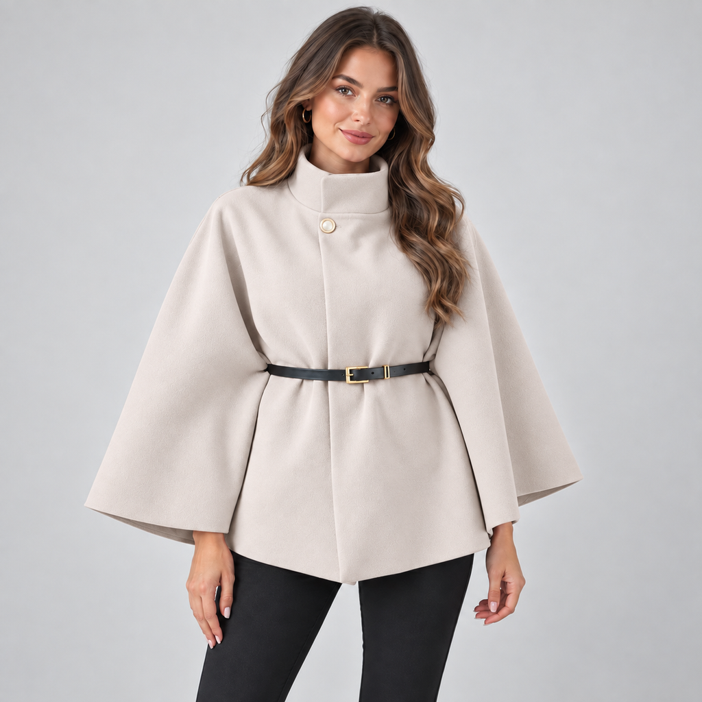 Coat in Apricot color