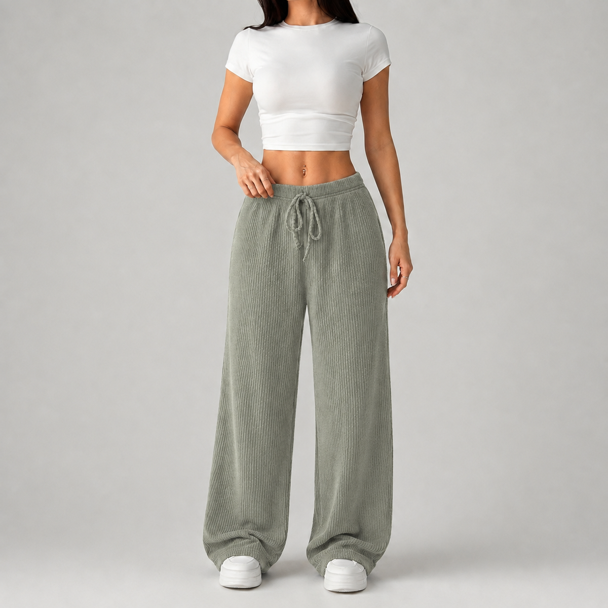Pants in Army Green