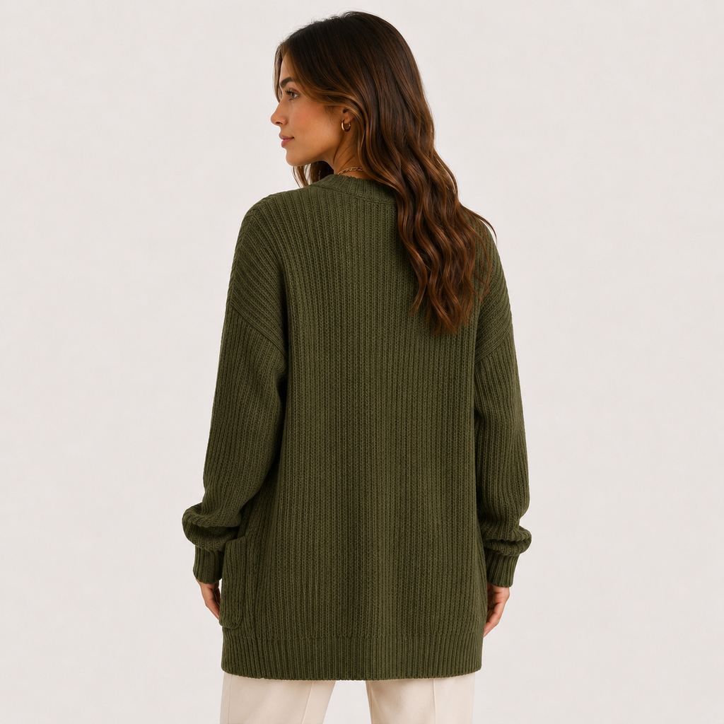 Sweater in Army Green