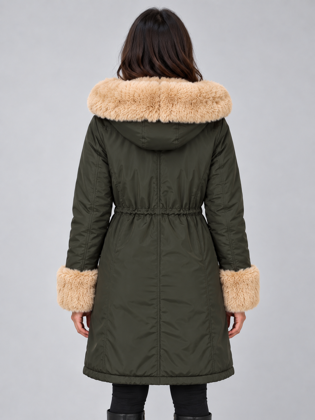 Parka in Army Green