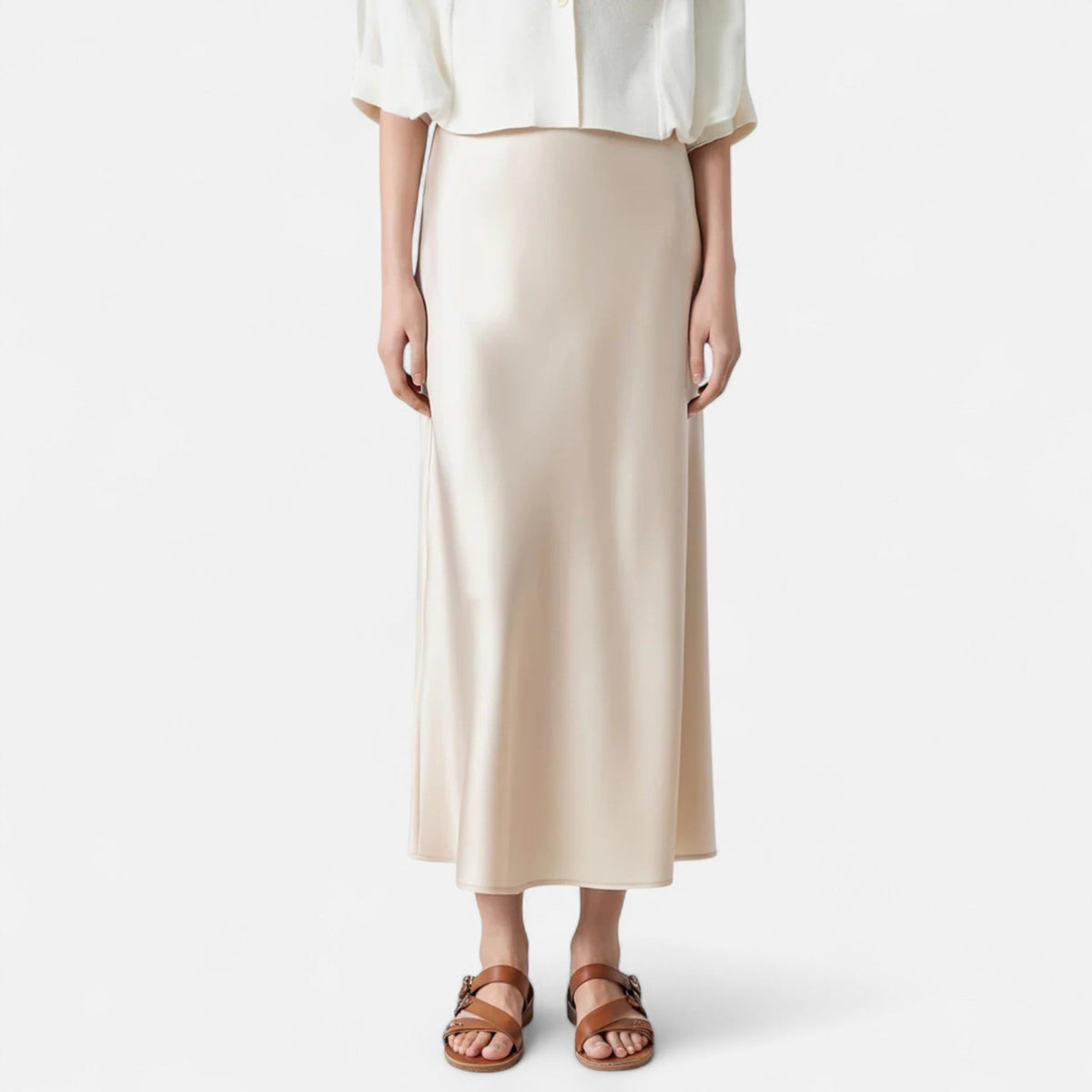 Women's Skirt in Beige