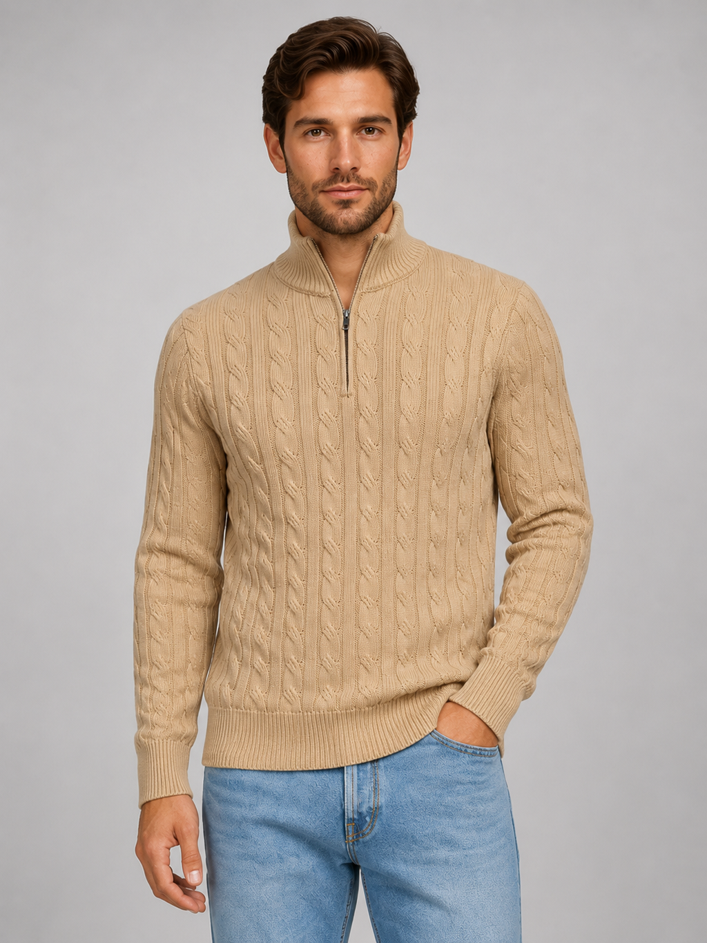 Sweater in Beige
