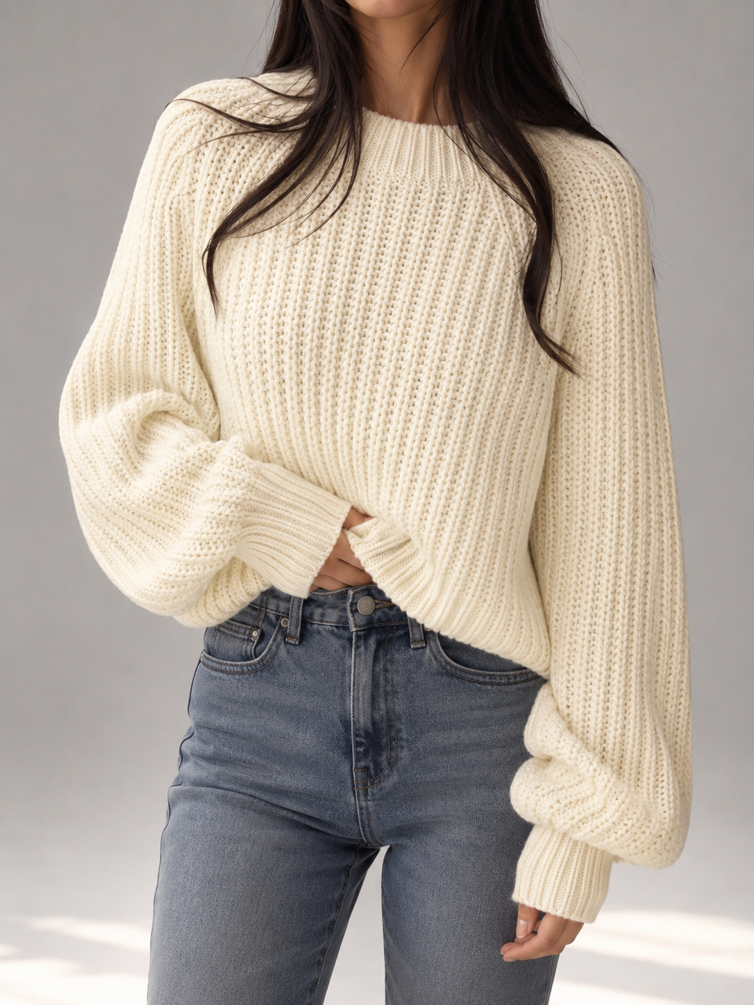 Sweater in Beige