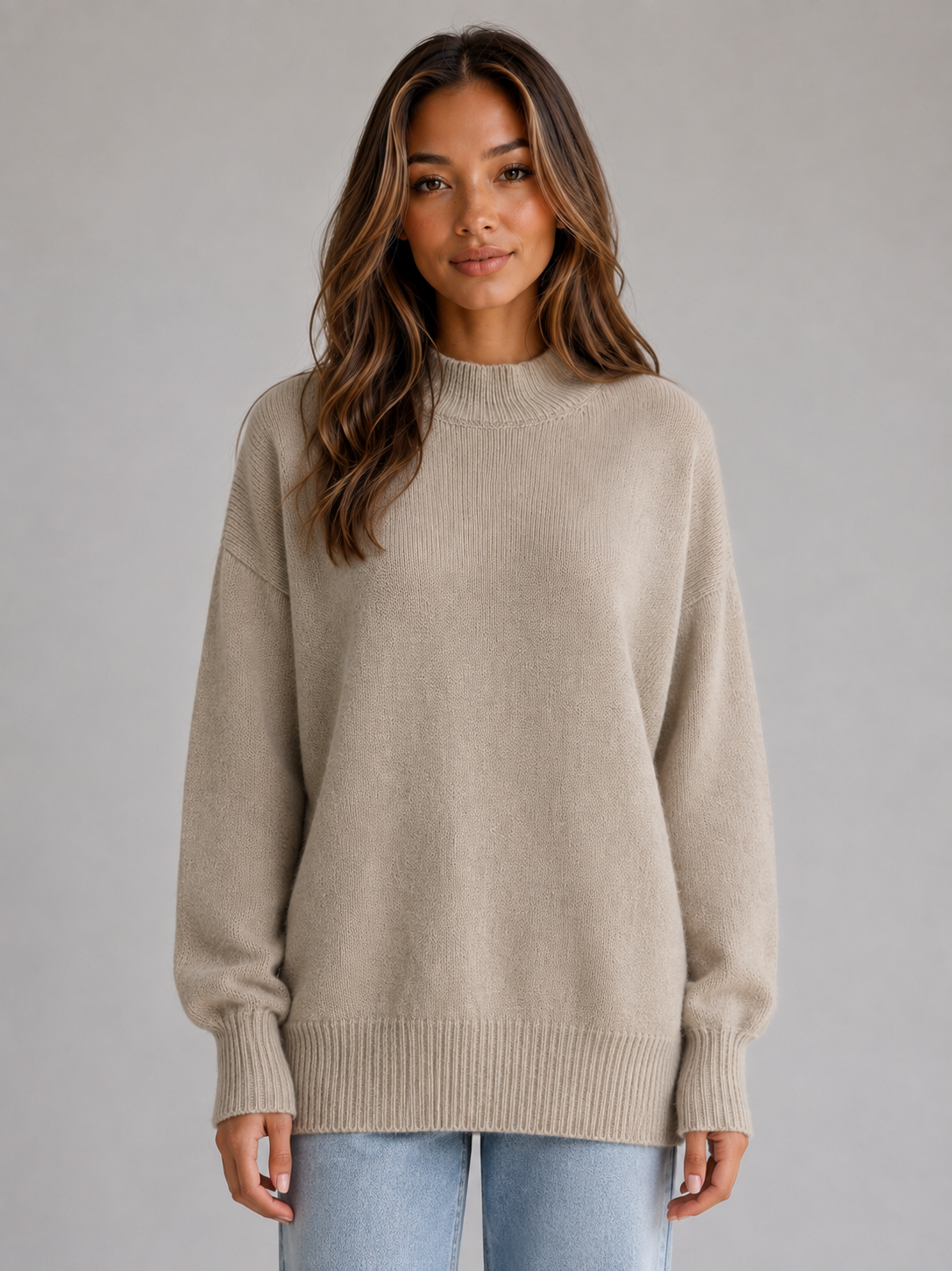 Sweater in Beige