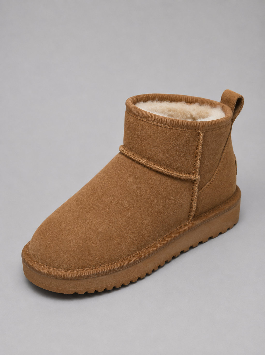 Ankle Boots in Beige