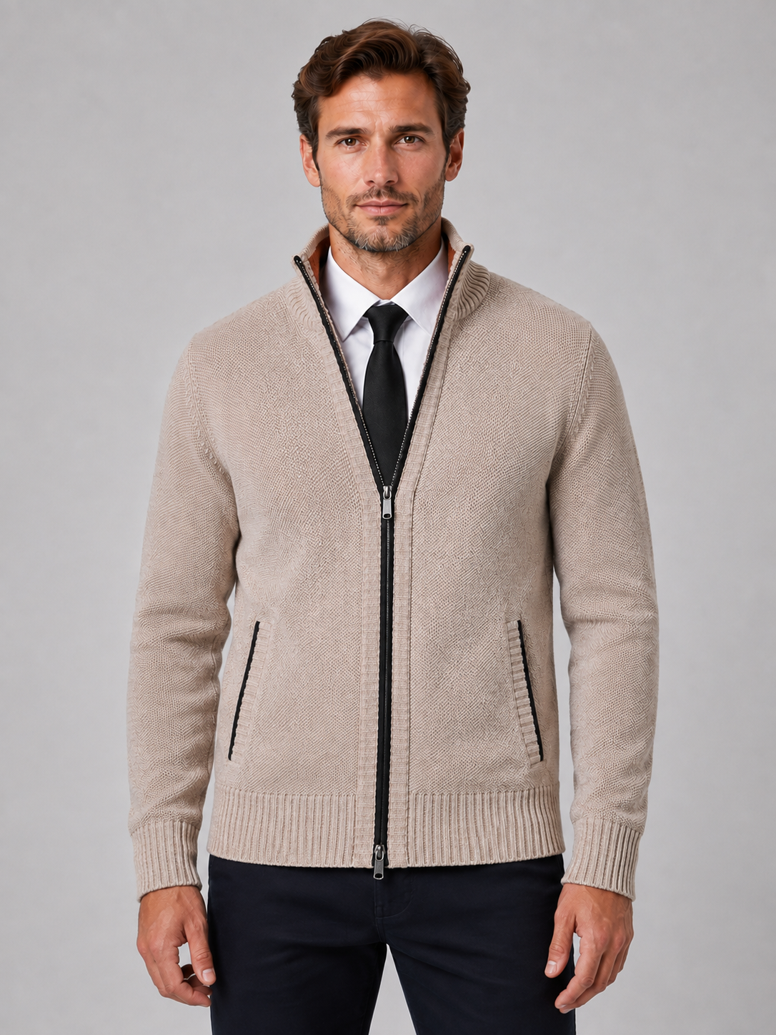 Cardigan in Beige