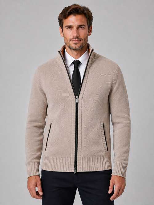 Cardigan in Beige