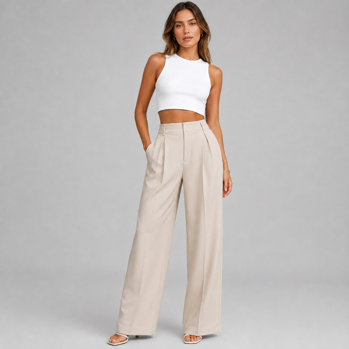 Pants in Beige