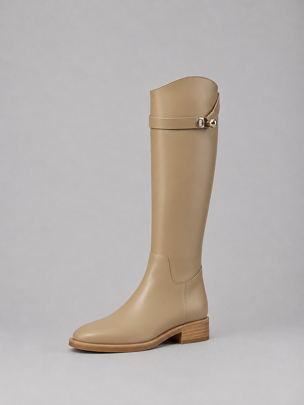 Riding Boots in Beige