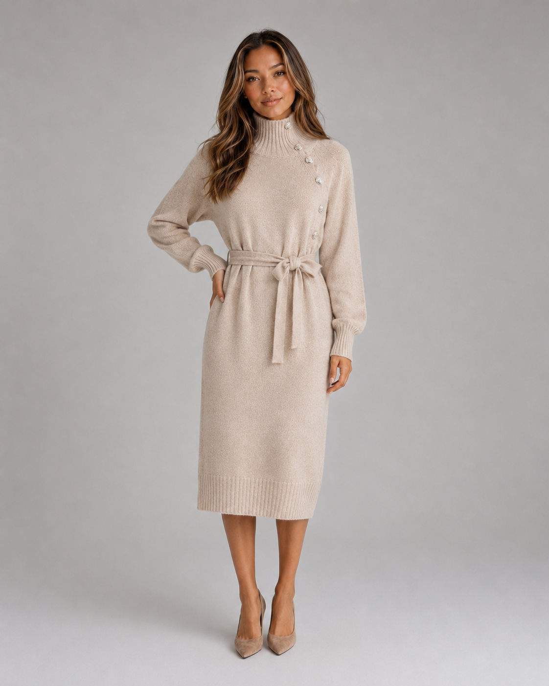 Dress in Beige