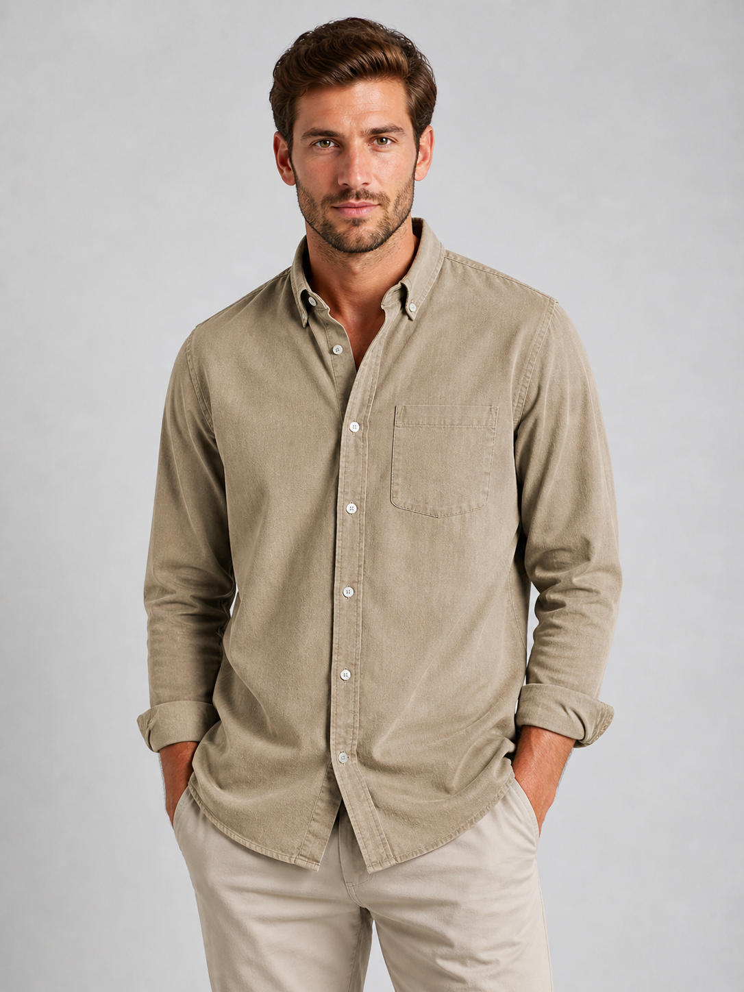 Shirt in Beige