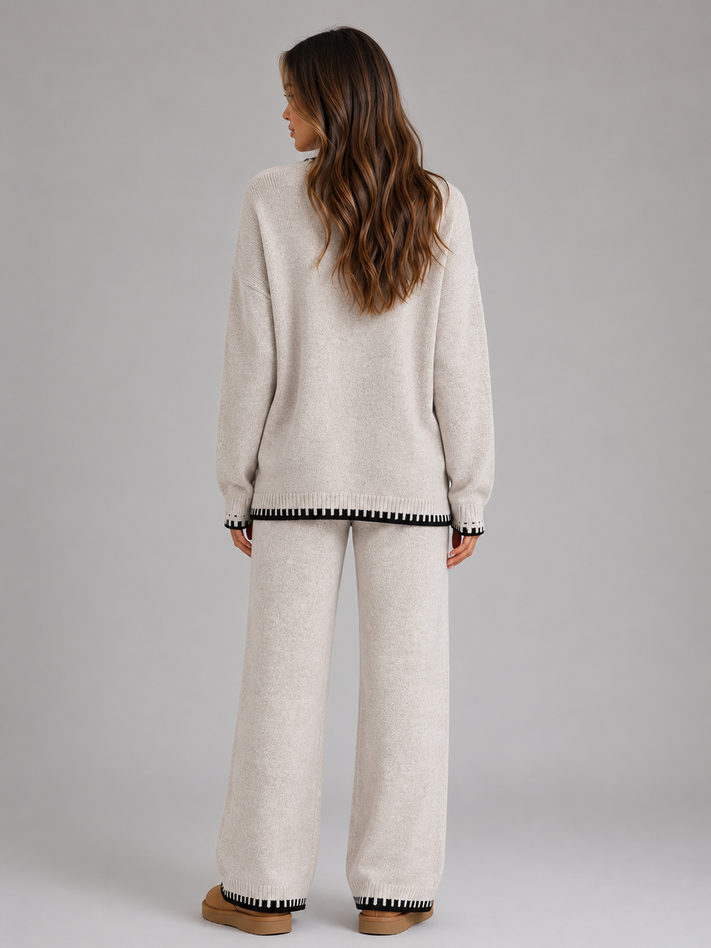 Women's Set in Beige