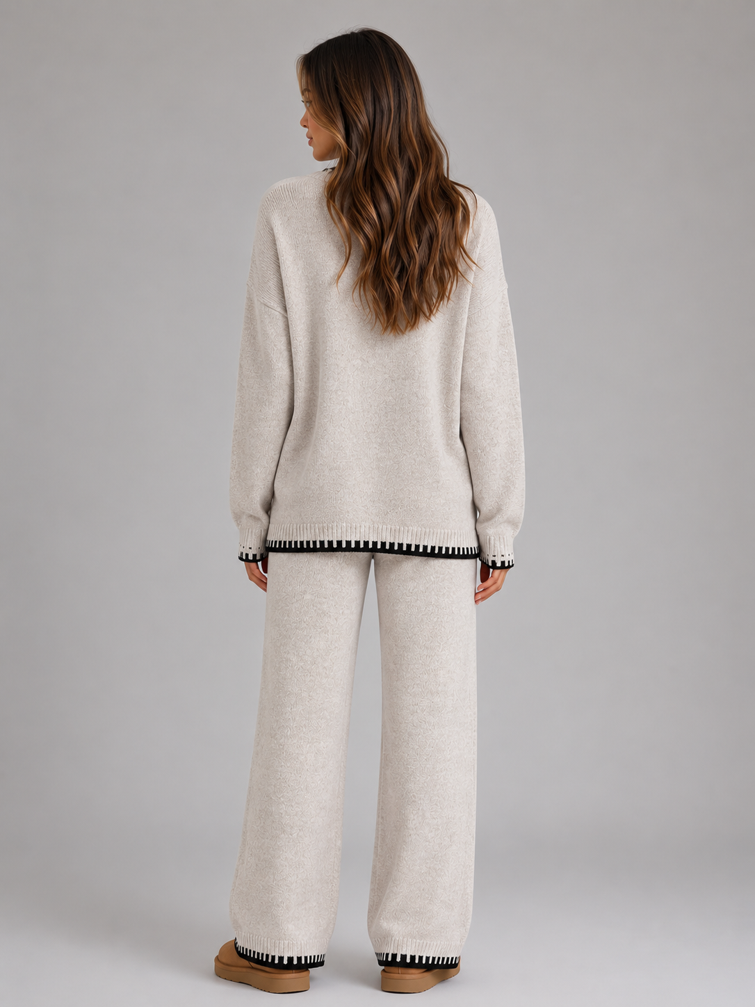 Women's Set in Beige