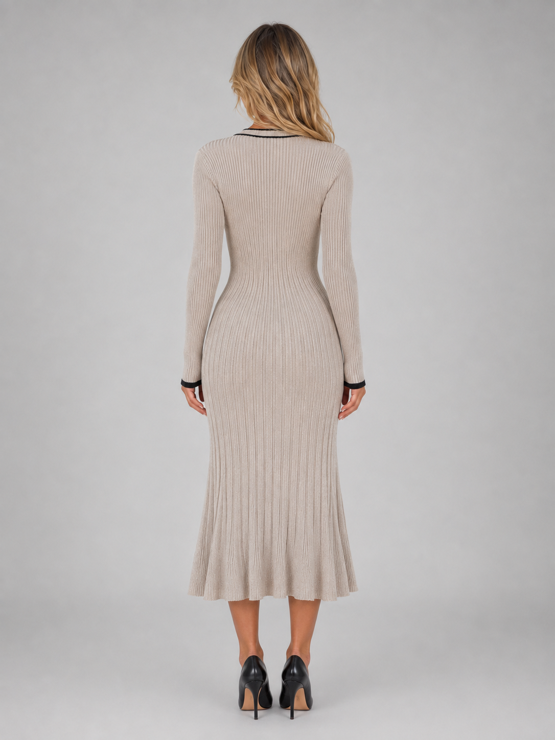 Dress in Beige