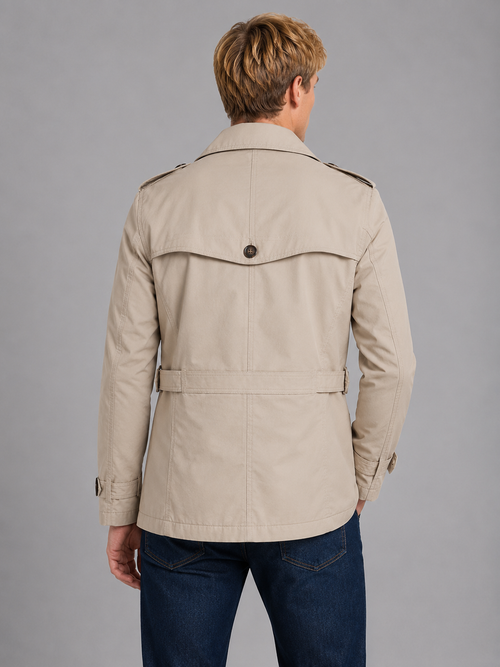 Trench Coat in Beige