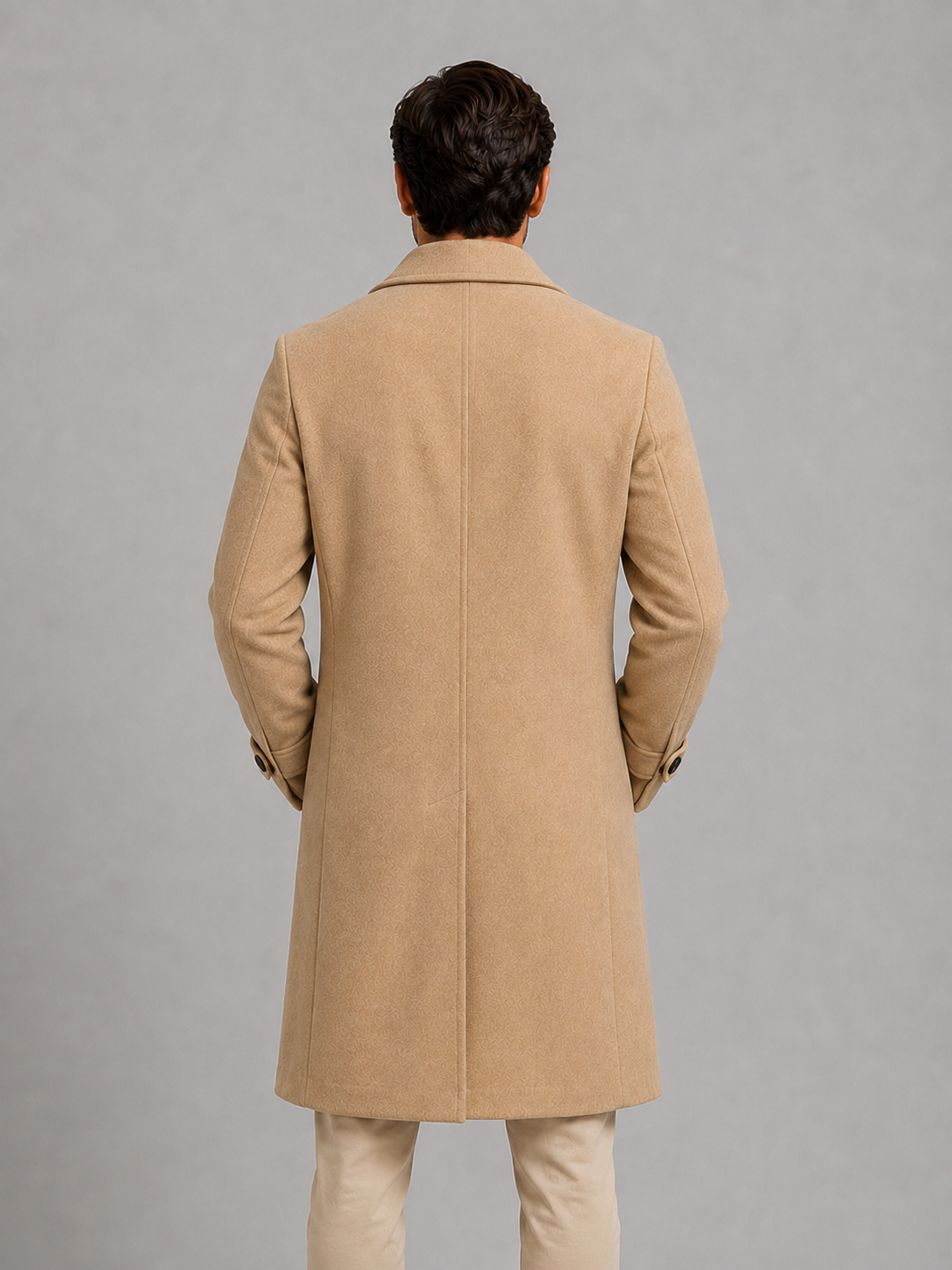 Coat in Beige