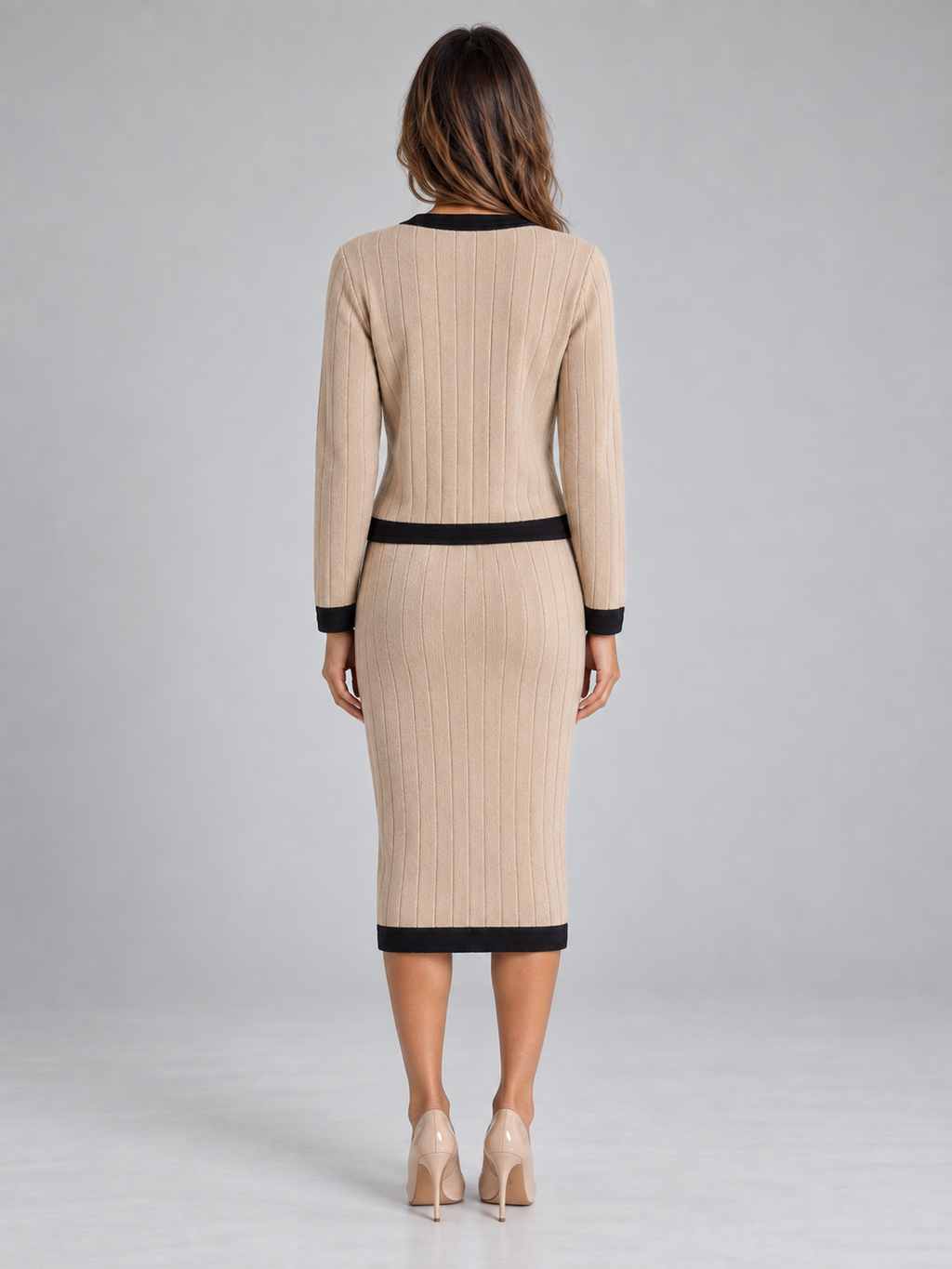 Cardigan in Beige