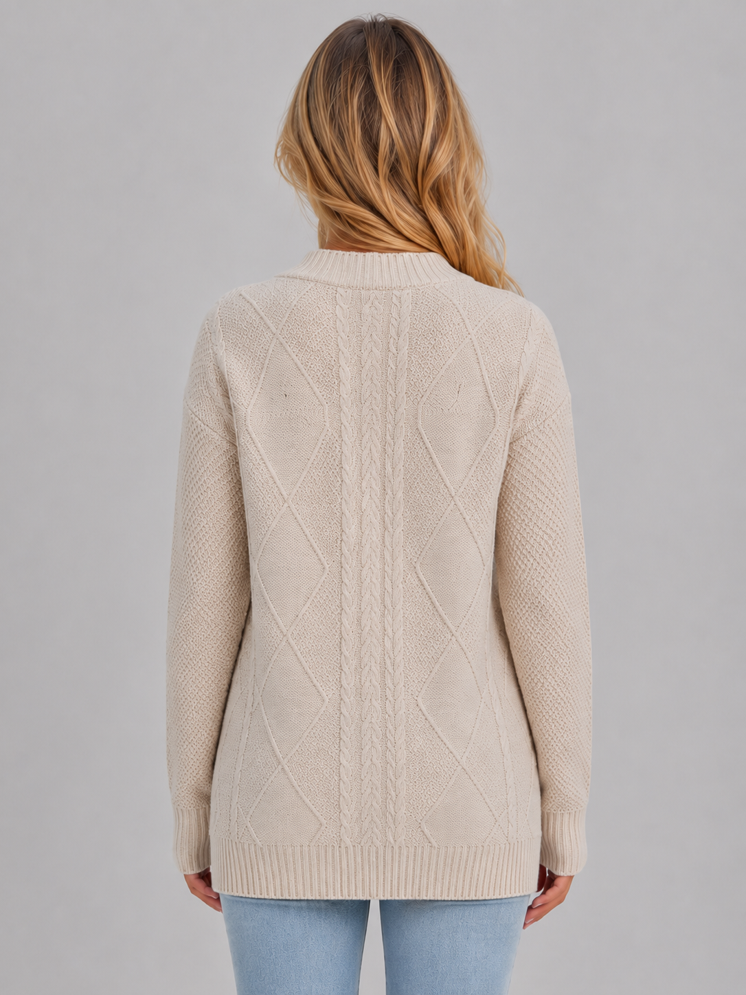 Cardigan in Beige