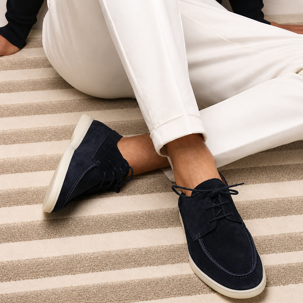 Men'S Business Casual Shoes in Beige