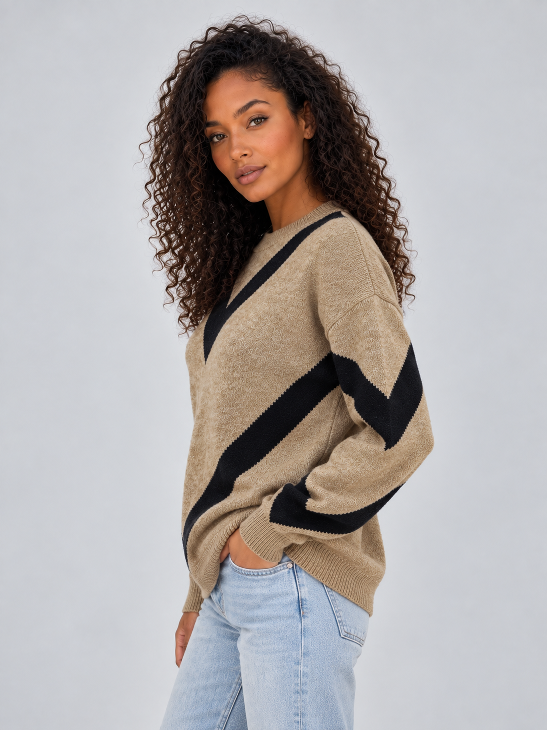 Sweater in Beige