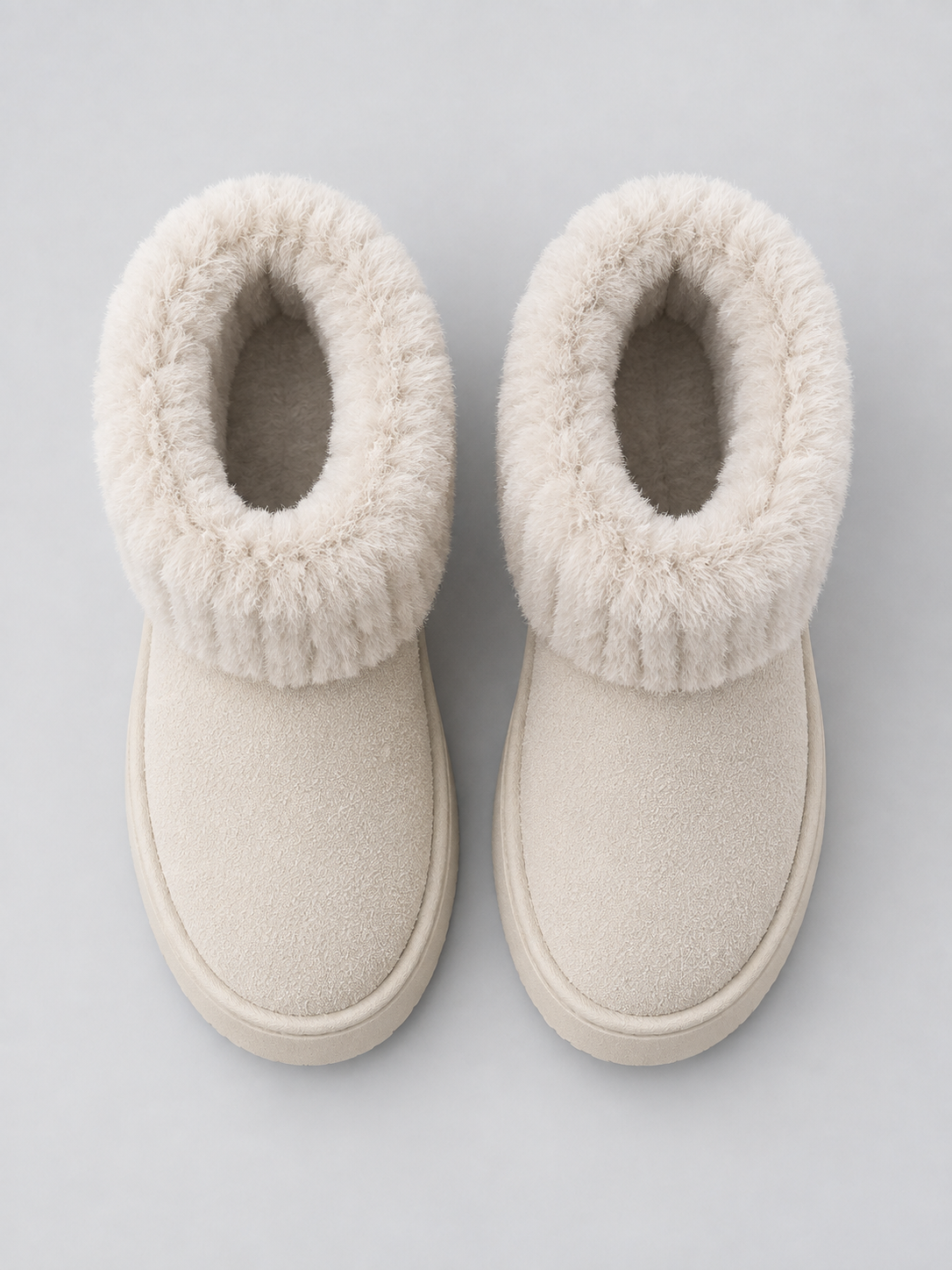 Ankle Boots in Beige
