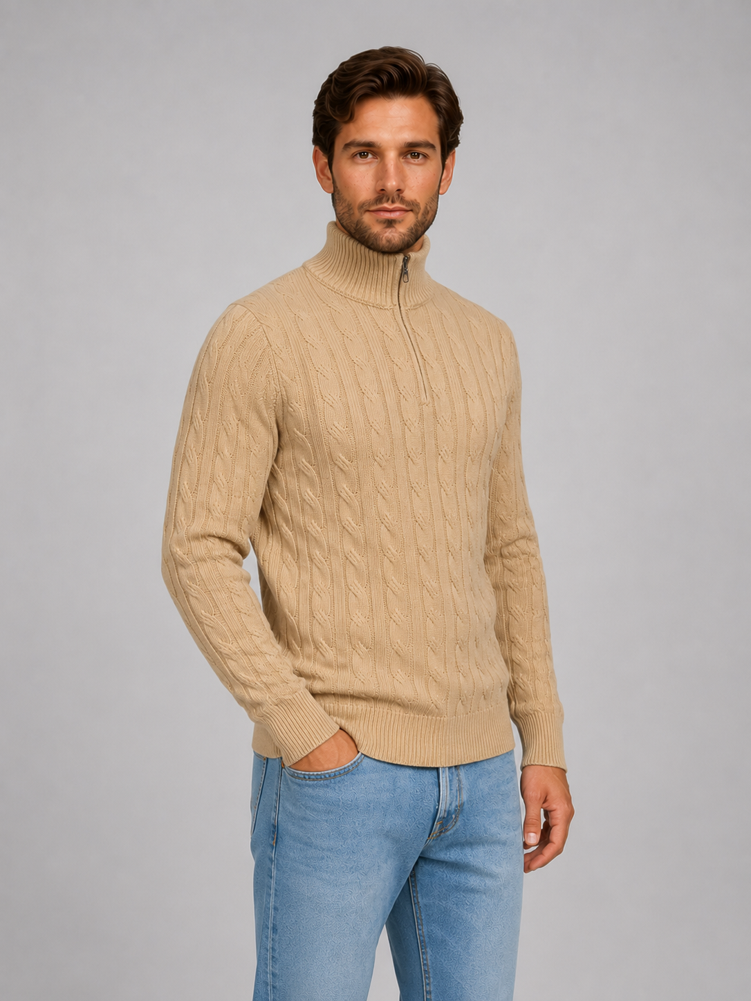 Sweater in Beige