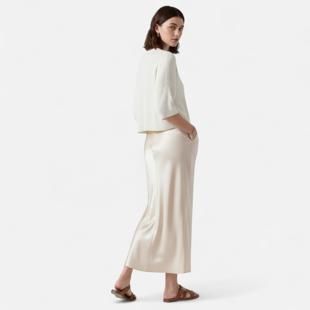 Women's Skirt in Beige