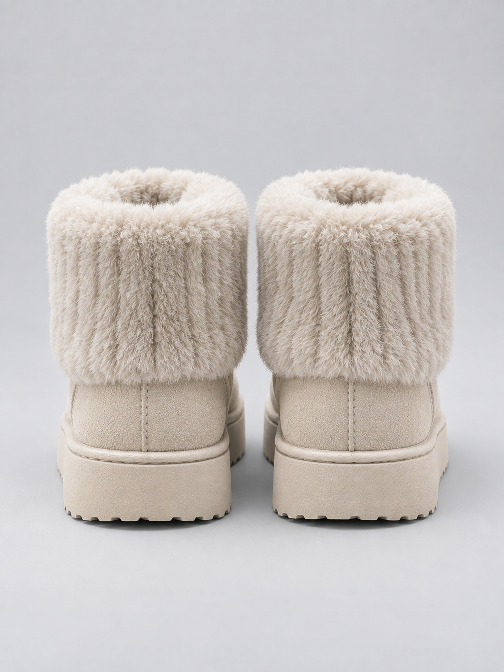Ankle Boots in Beige