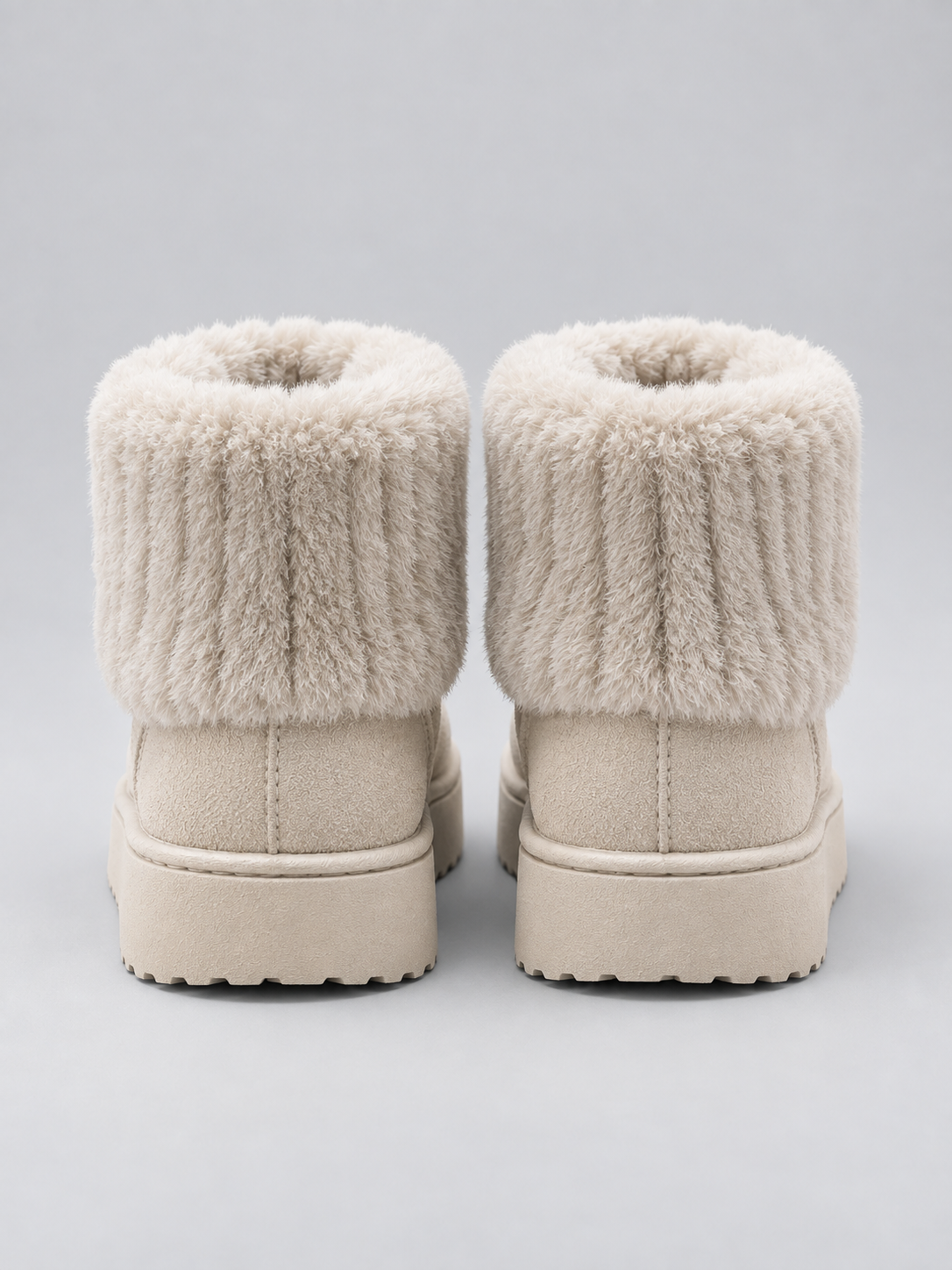 Ankle Boots in Beige