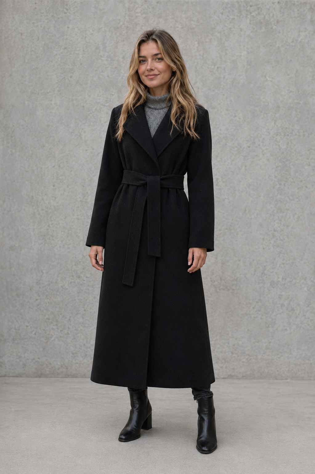 Coat in Black