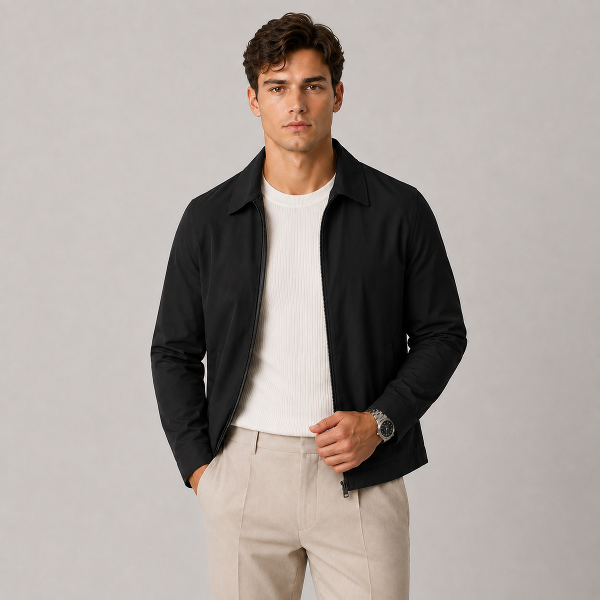 Men's Jacket in Black