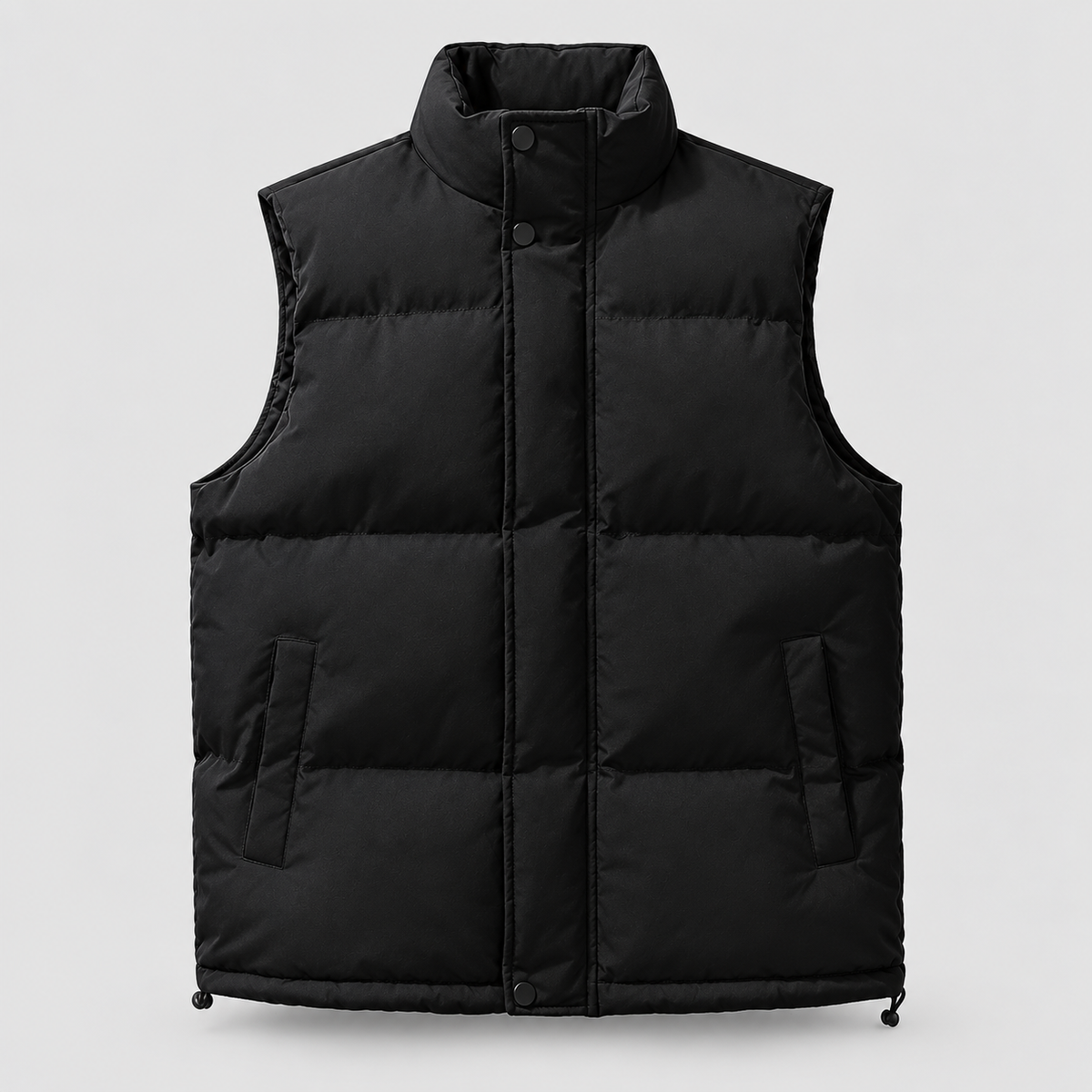 Puffer Vest in Black