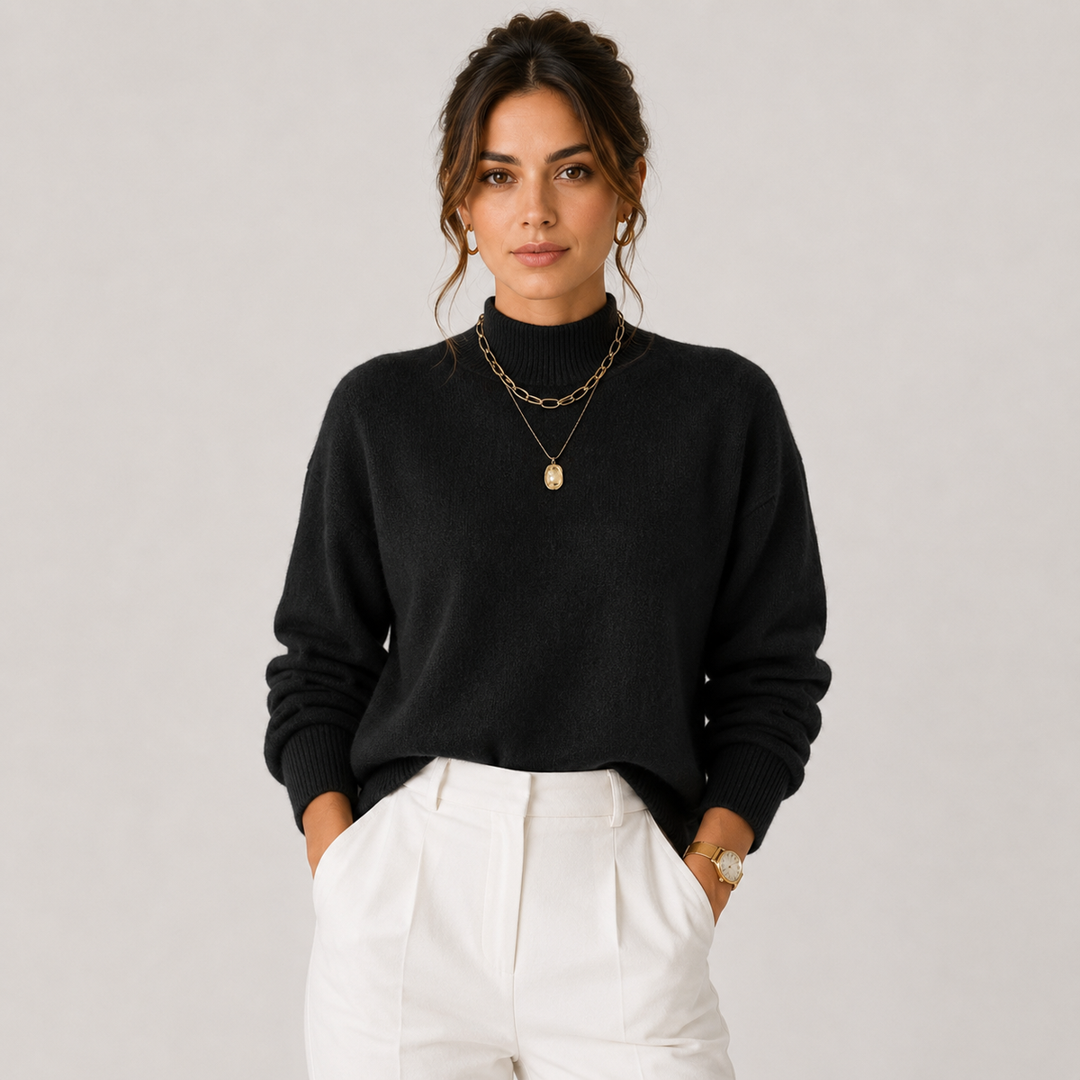 Turtleneck in Black