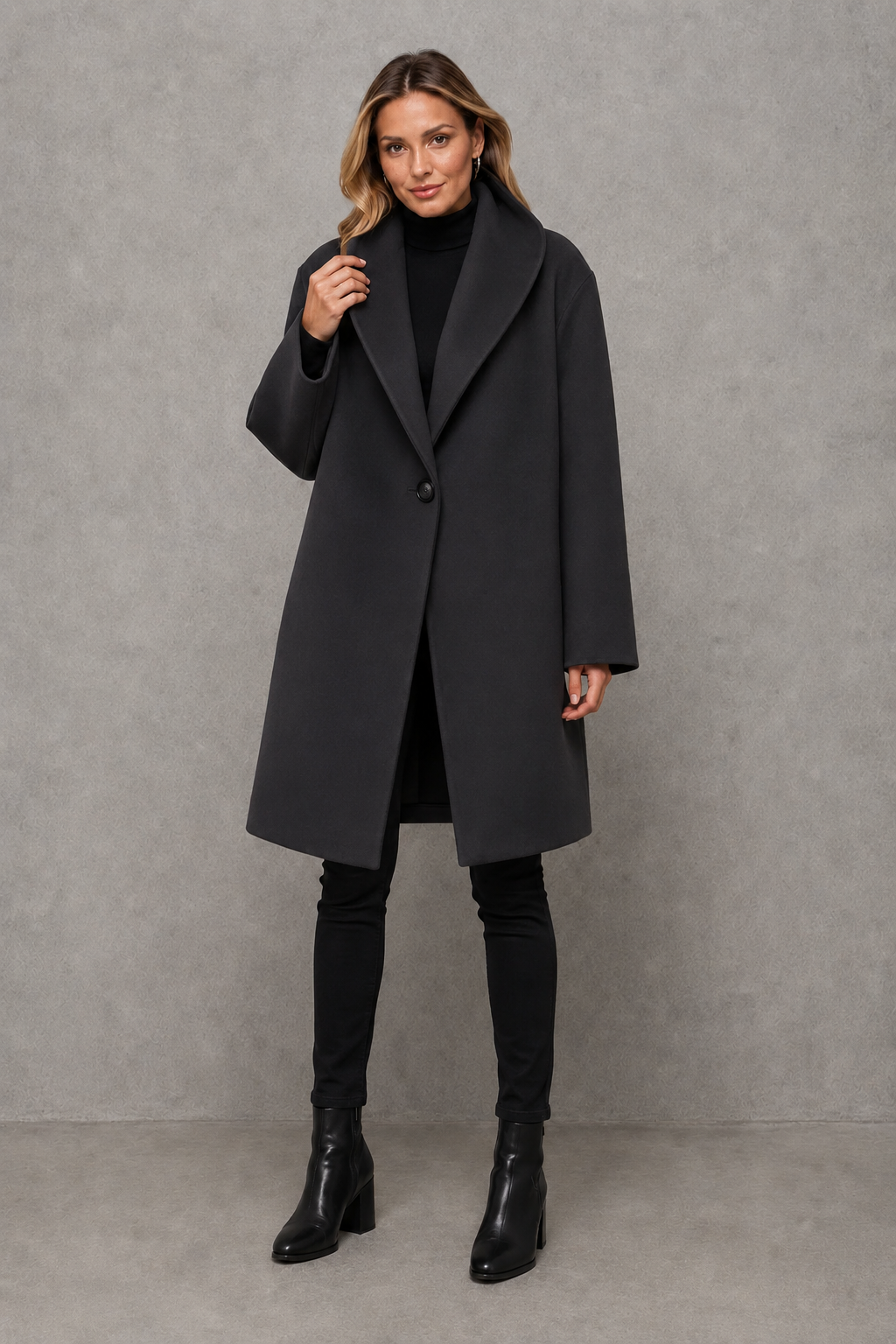 Coat in Black