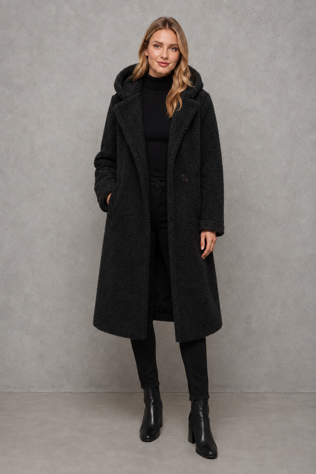 Coat in Black