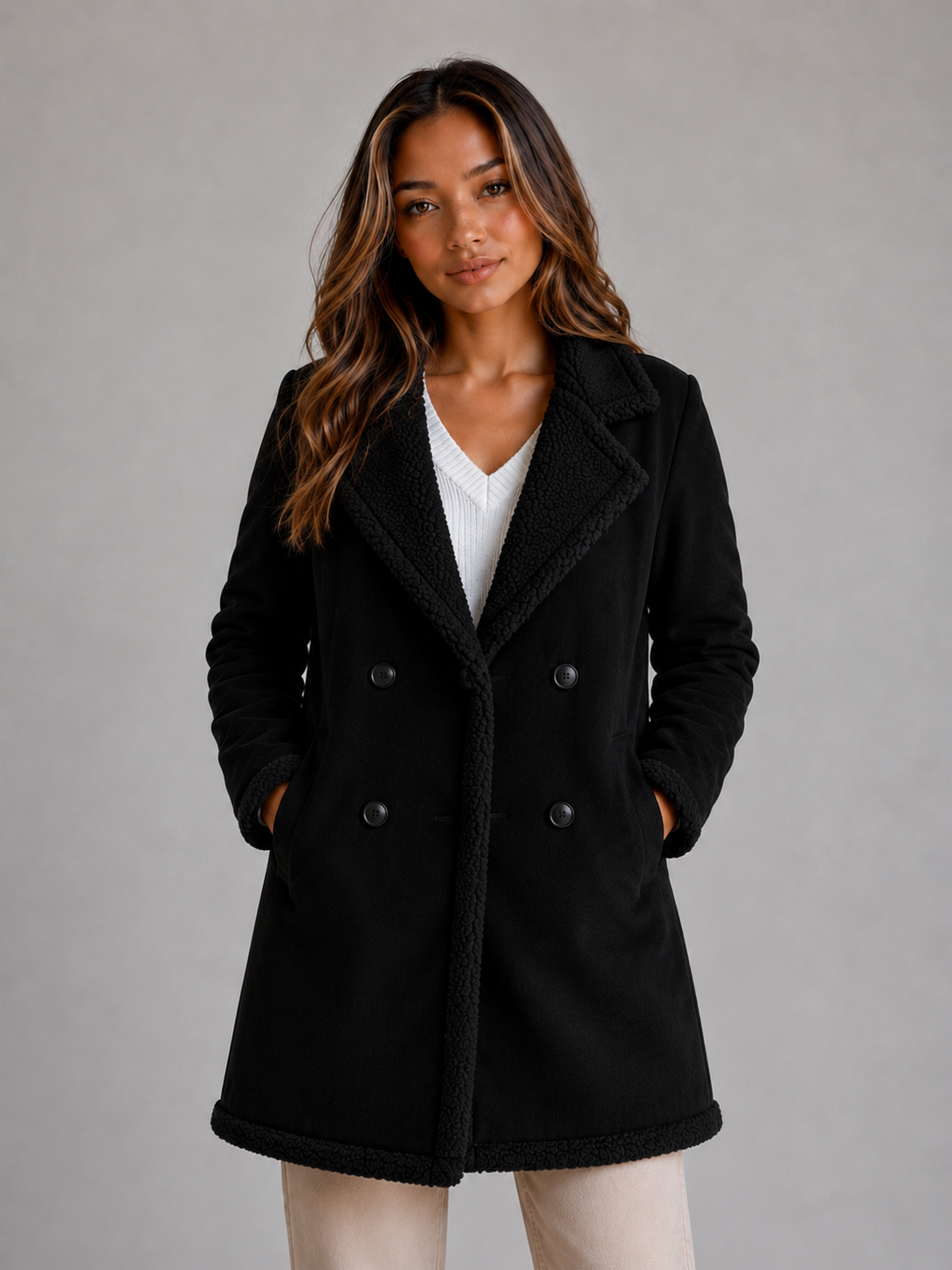 Coat in Black