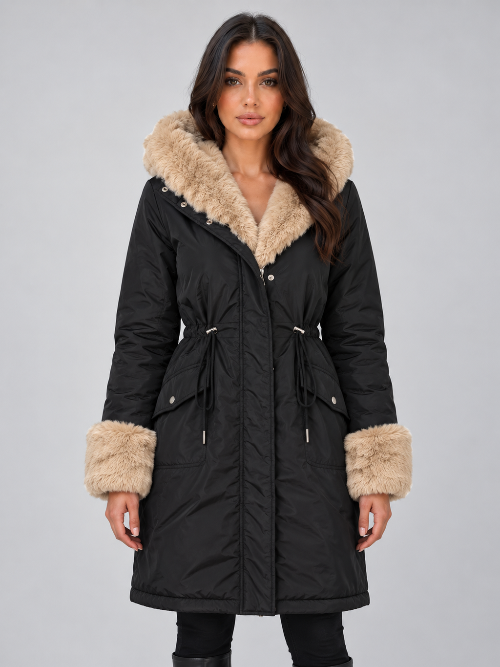 Parka in Black