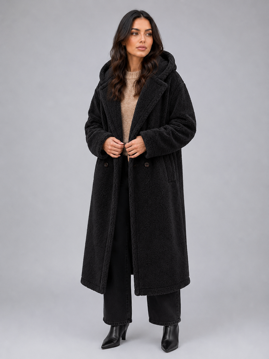 Coat in Black