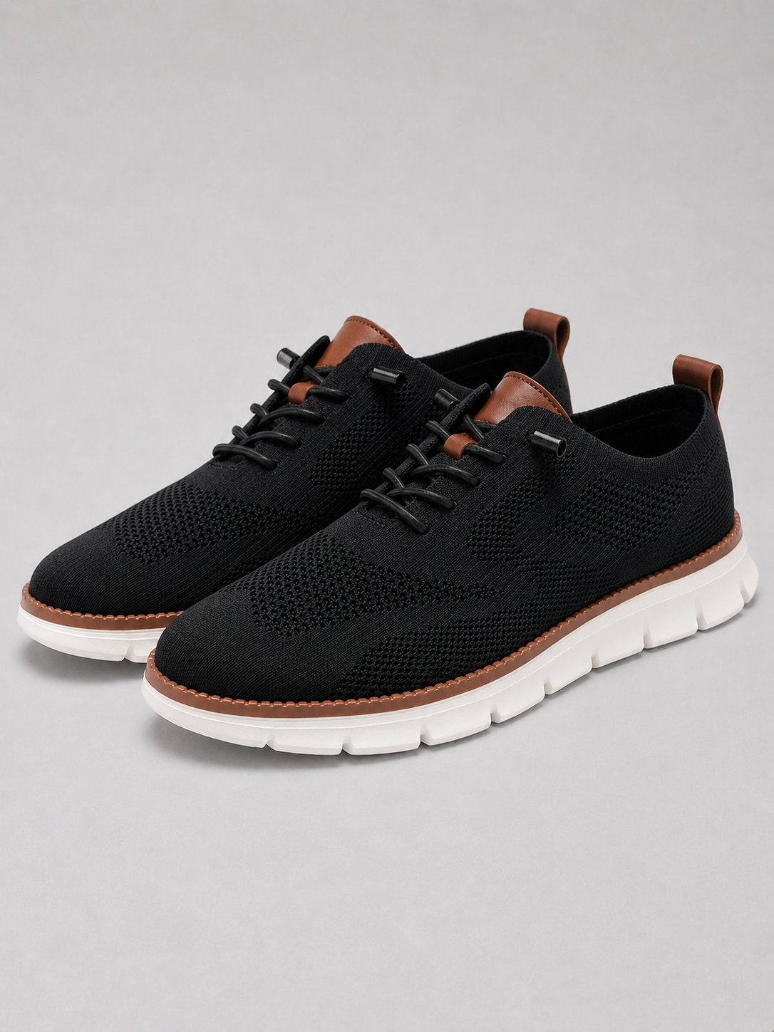 Men'S Casual Sneakers in Black