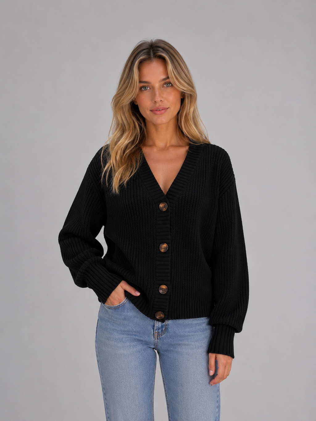 Cardigan in Black