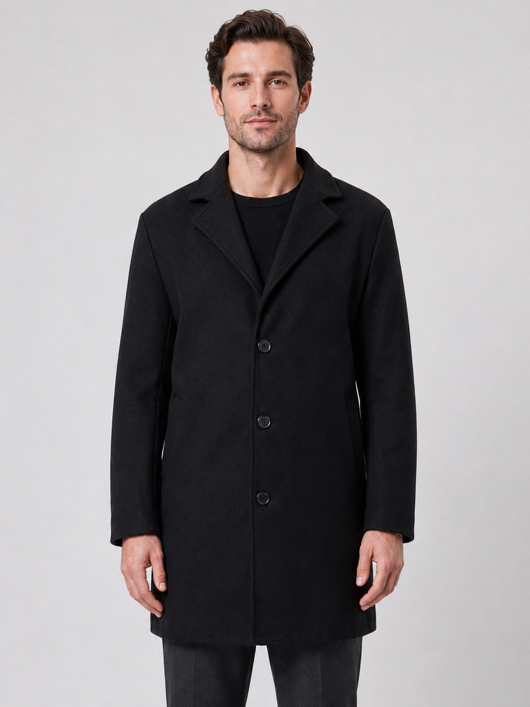 Coat in Black
