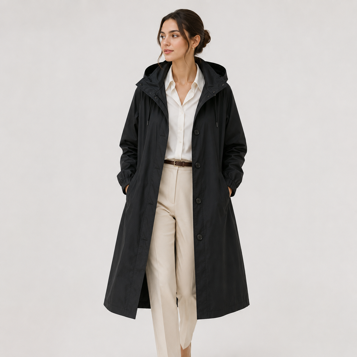 Women's Coat in Black