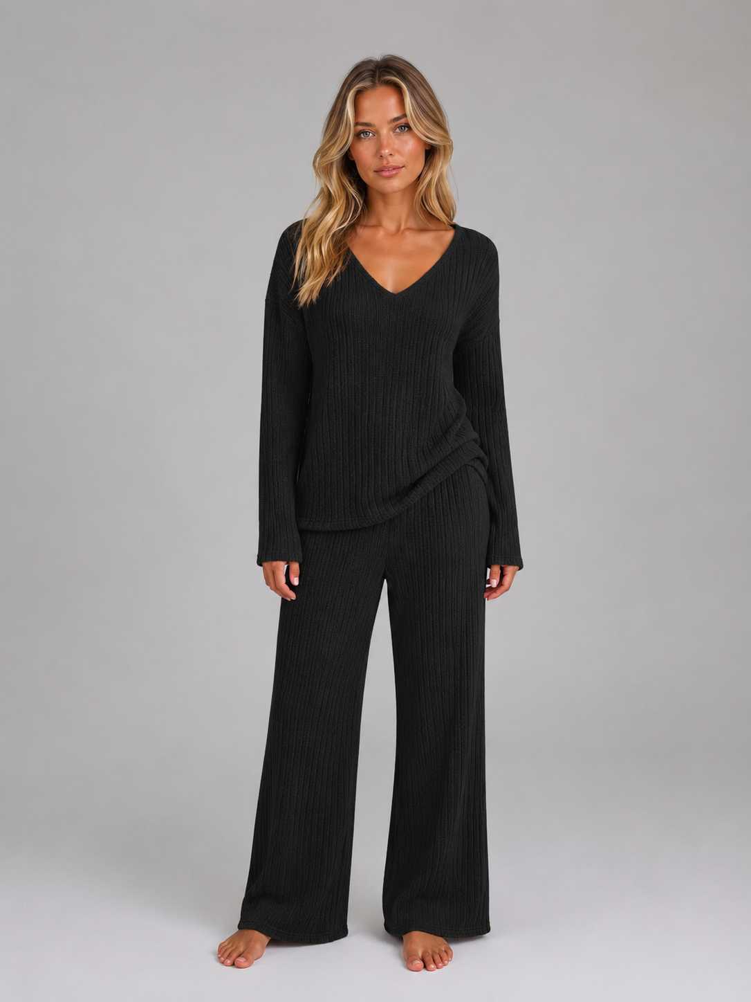 Women's Lounge Set in Black